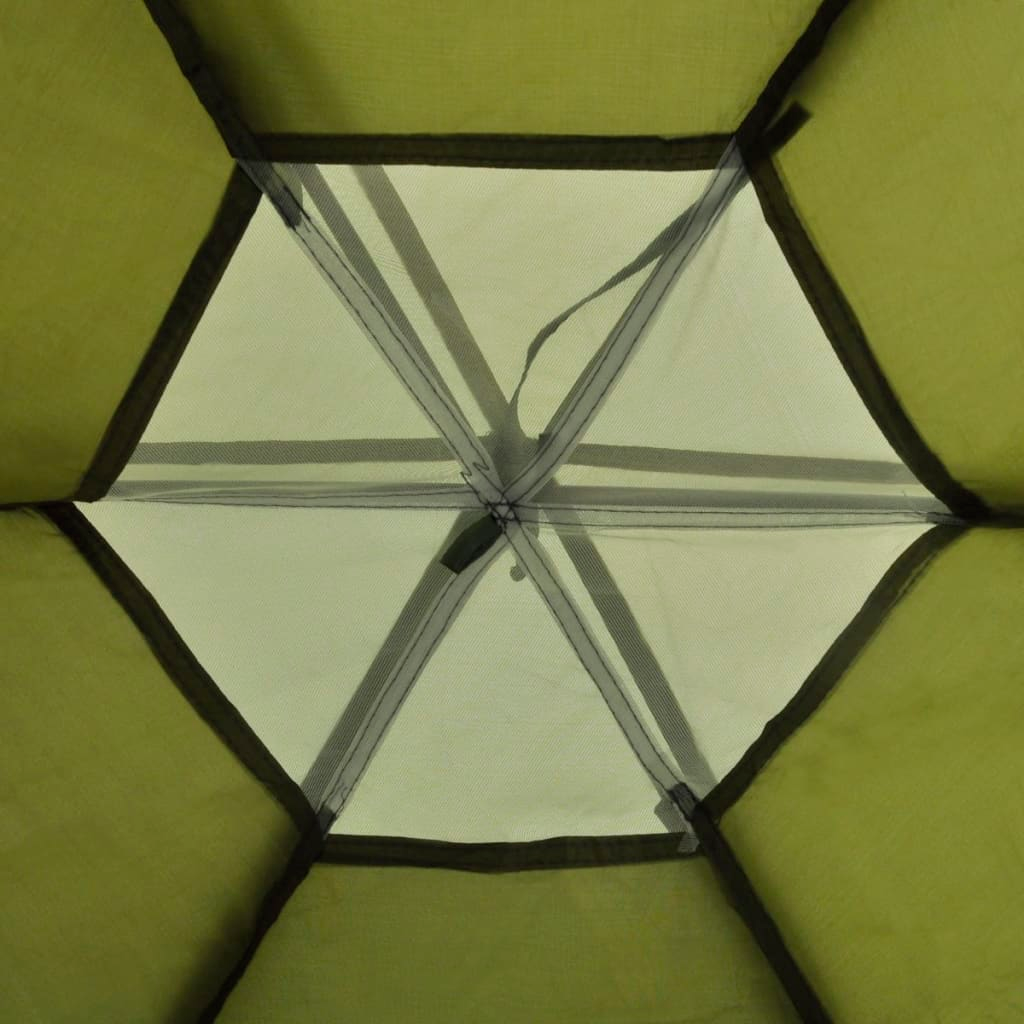 vidaXL 6-person Tent Green