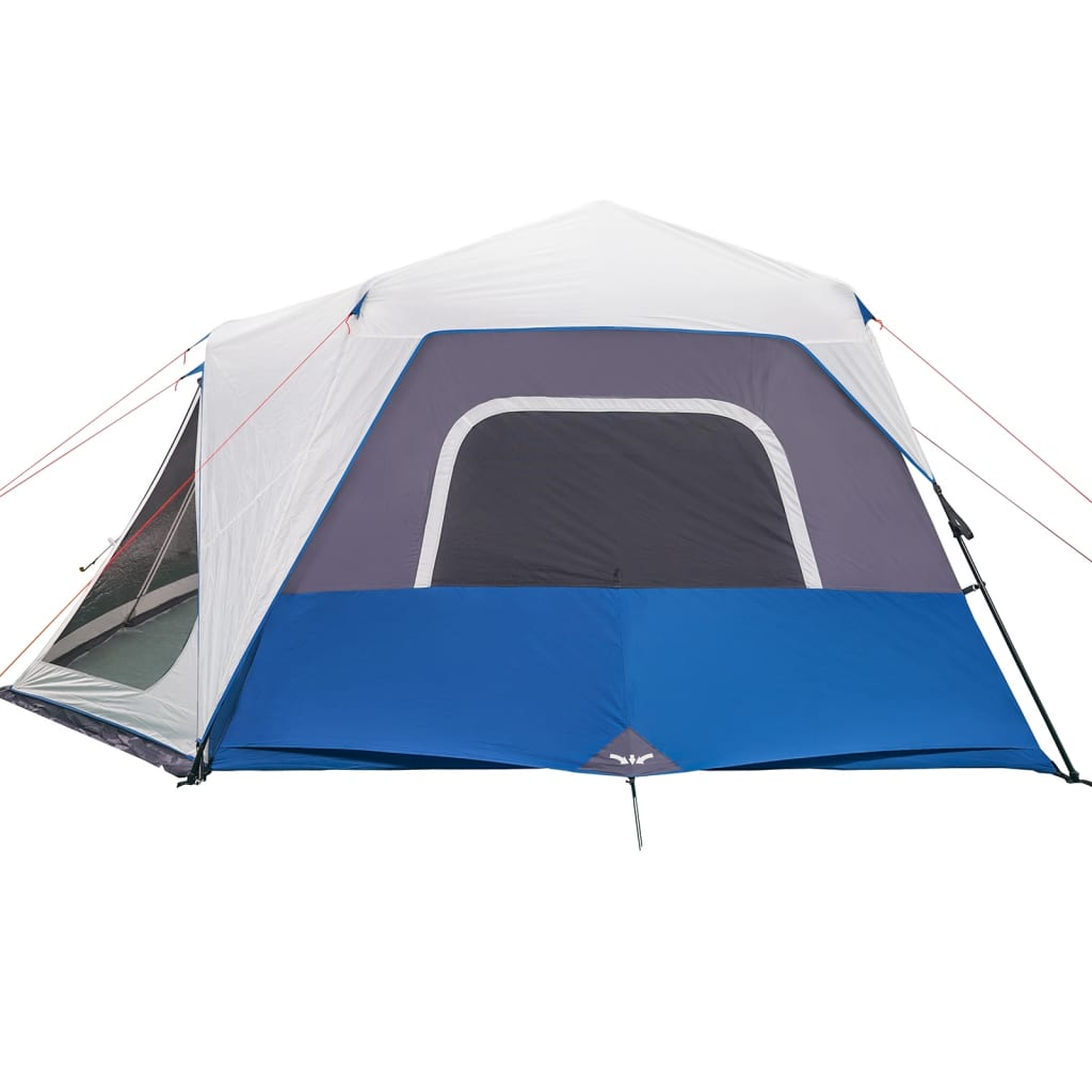 vidaXL Family Tent with LED 10-Person Light Green Quick Release