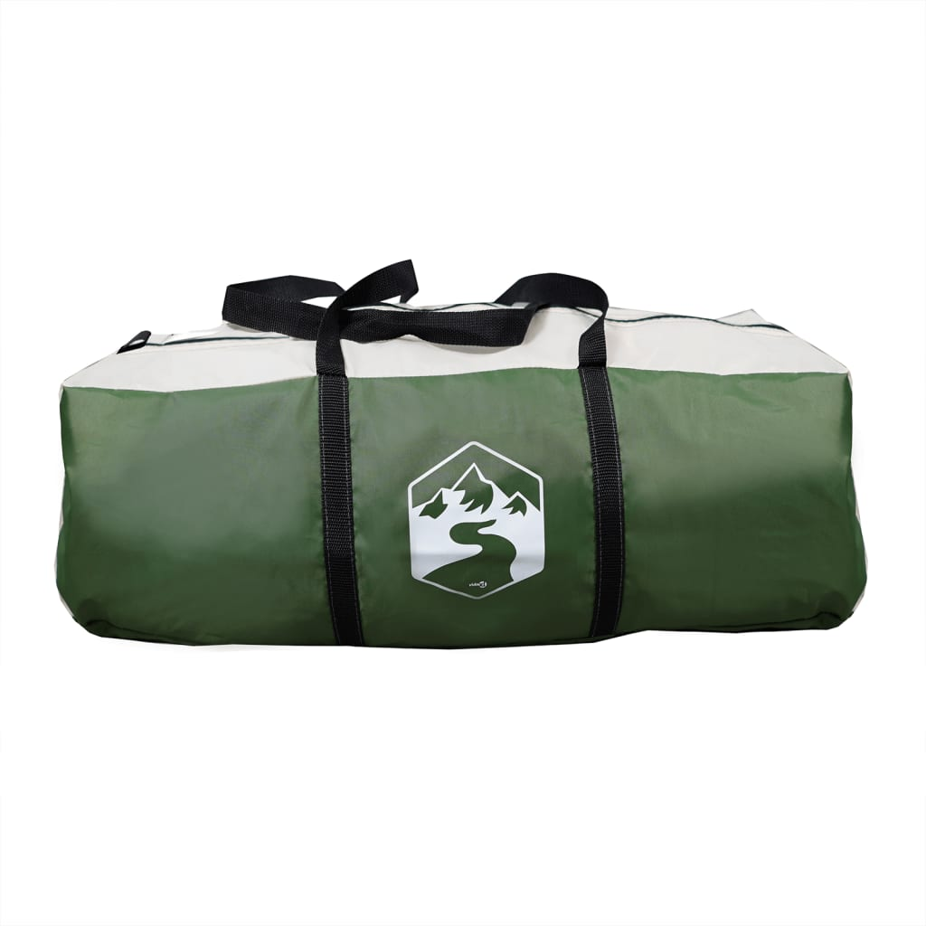 vidaXL Family Tent Tipi 8-Person Green Waterproof