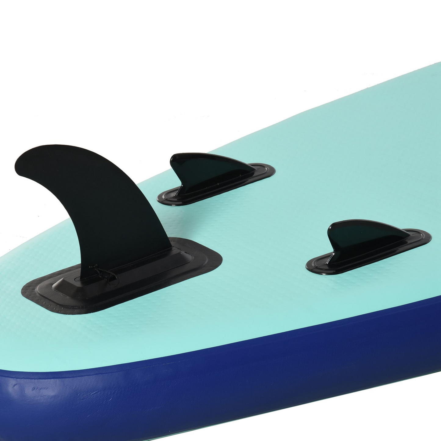 HOMCOM 10.5ft Inflatable Paddle Board Standup Paddle Board  with Seat, SUP Accessories w/ Carry Bag Non-Slip Deck Adj Paddle Seat Pump Leash for Adults Kids Green