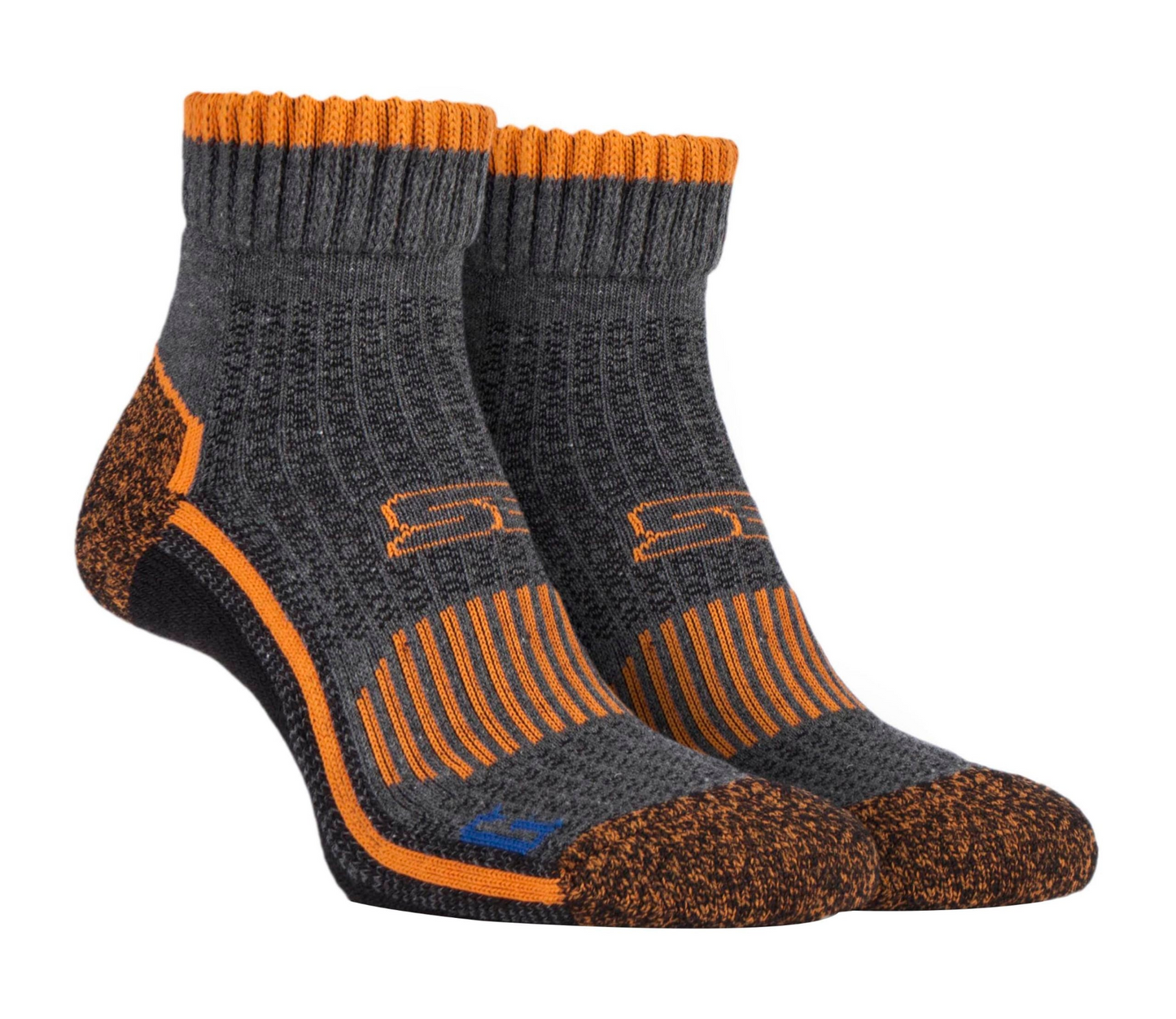 Mens Cotton Quarter Hiking Socks