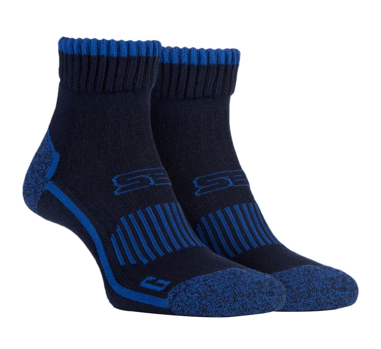Mens Cotton Quarter Hiking Socks