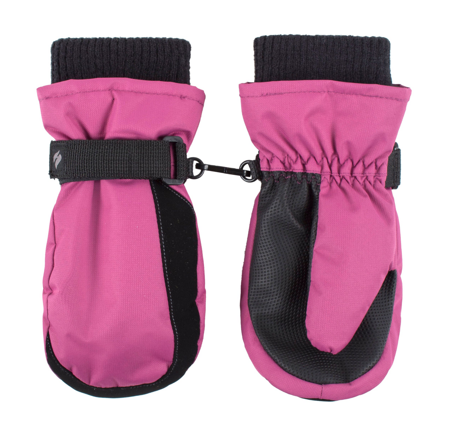 Kids Winter Fleece Lined Thermal Ski Snow Mittens