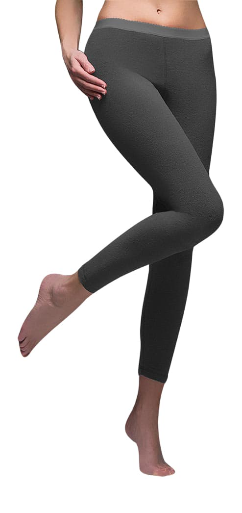 Ladies Thermal Microfleece Long Johns Leggings
