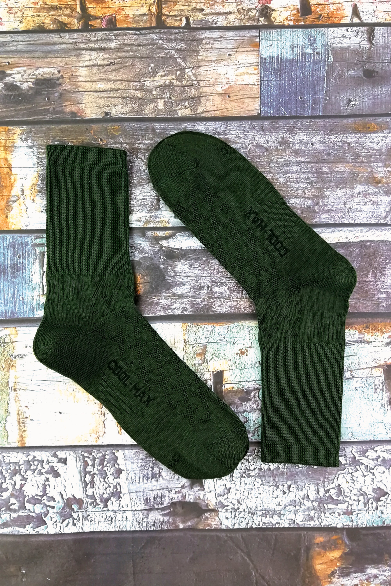 2 Pairs Mens Coolmax Lightweight Hiking Socks