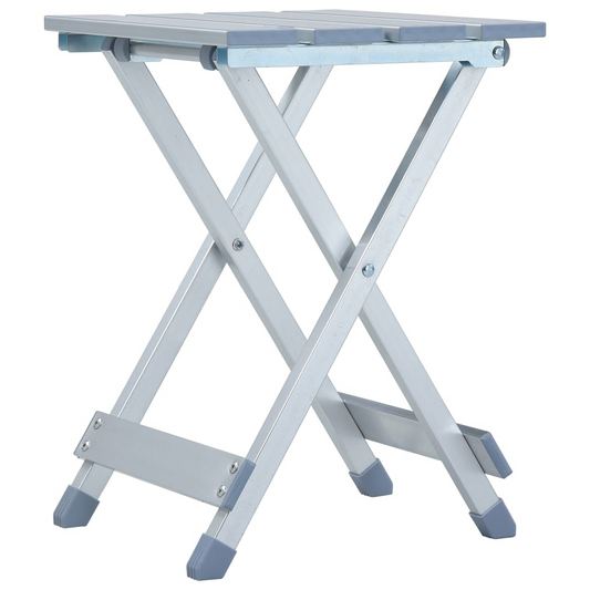 vidaXL Camping Stool Aluminium 28x26x39 cm