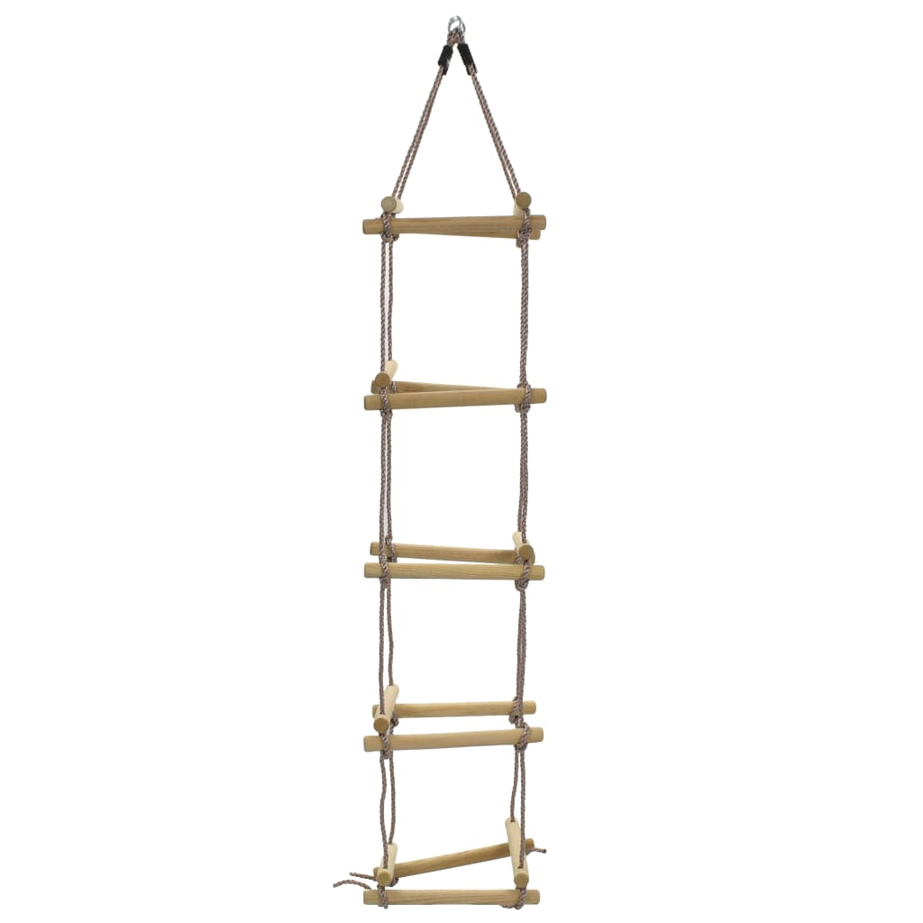 vidaXL Kids Rope Ladder 200 cm Wood
