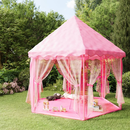 vidaXL Princess Play Tent Pink