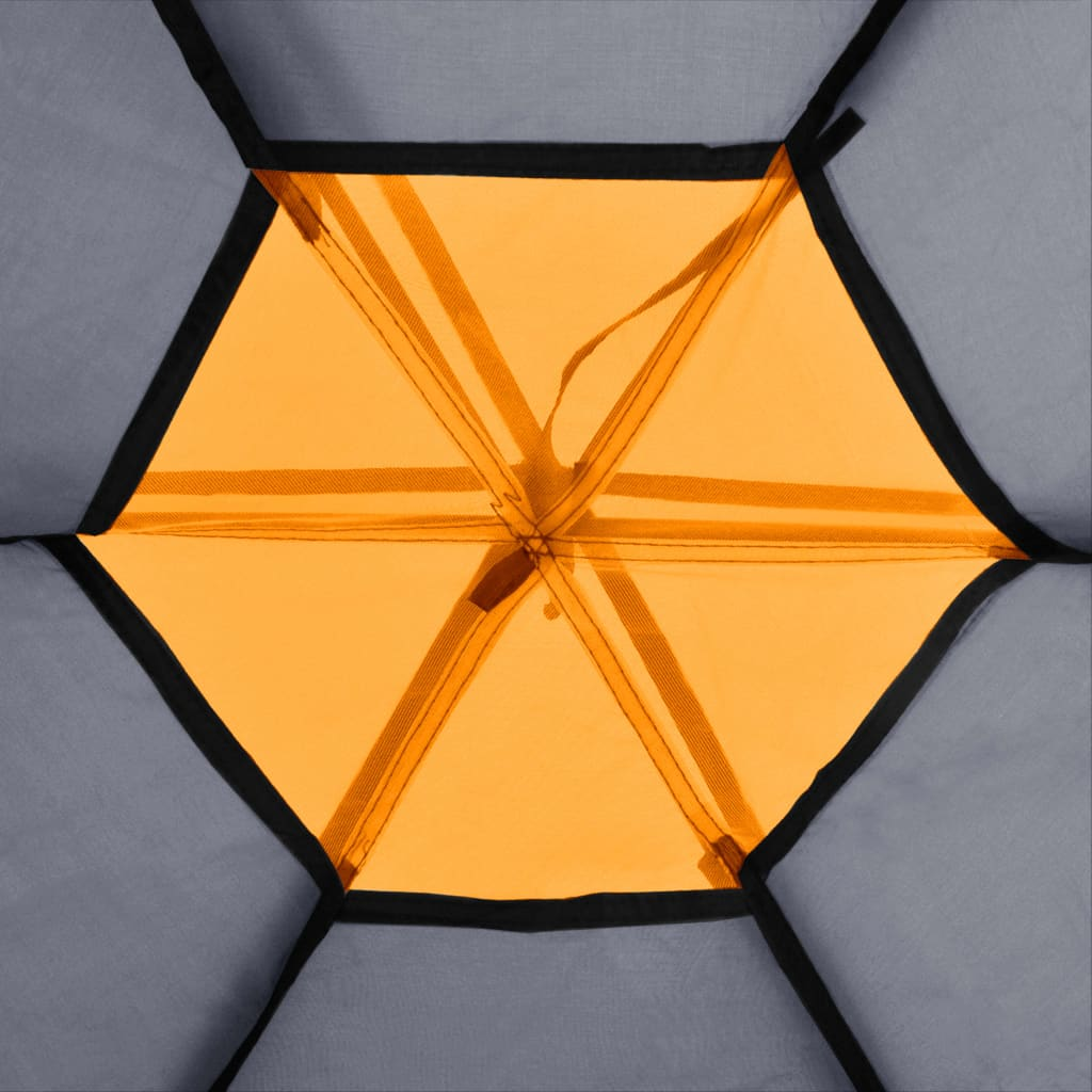 vidaXL 6-person Tent Grey