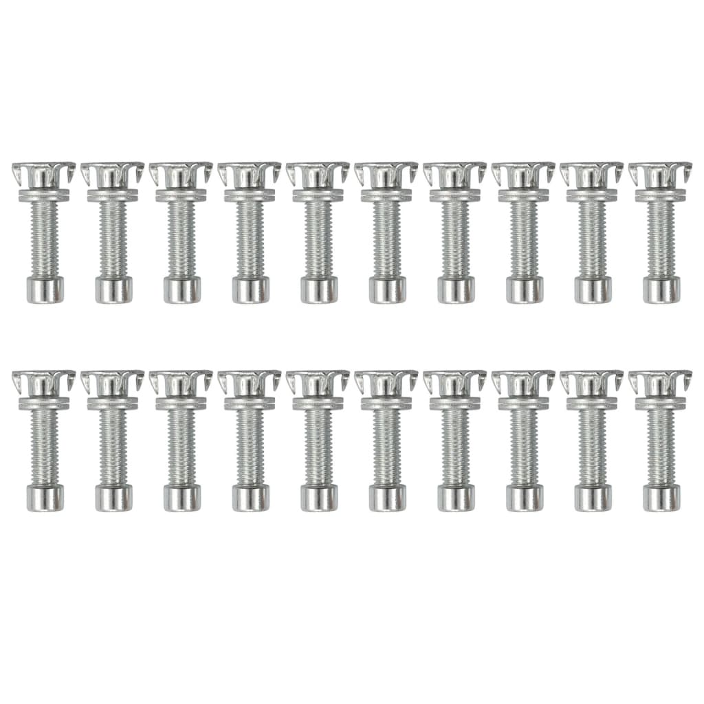 vidaXL Climbing Stones 30 pcs PE Multicolour