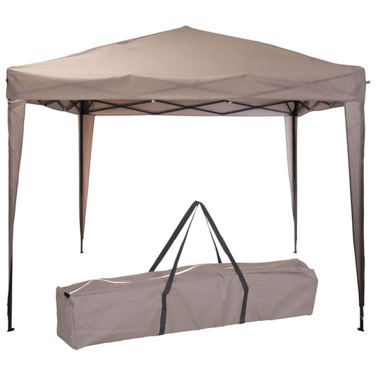 ProGarden Partytent Easy-Up 300x300x245 cm Taupe