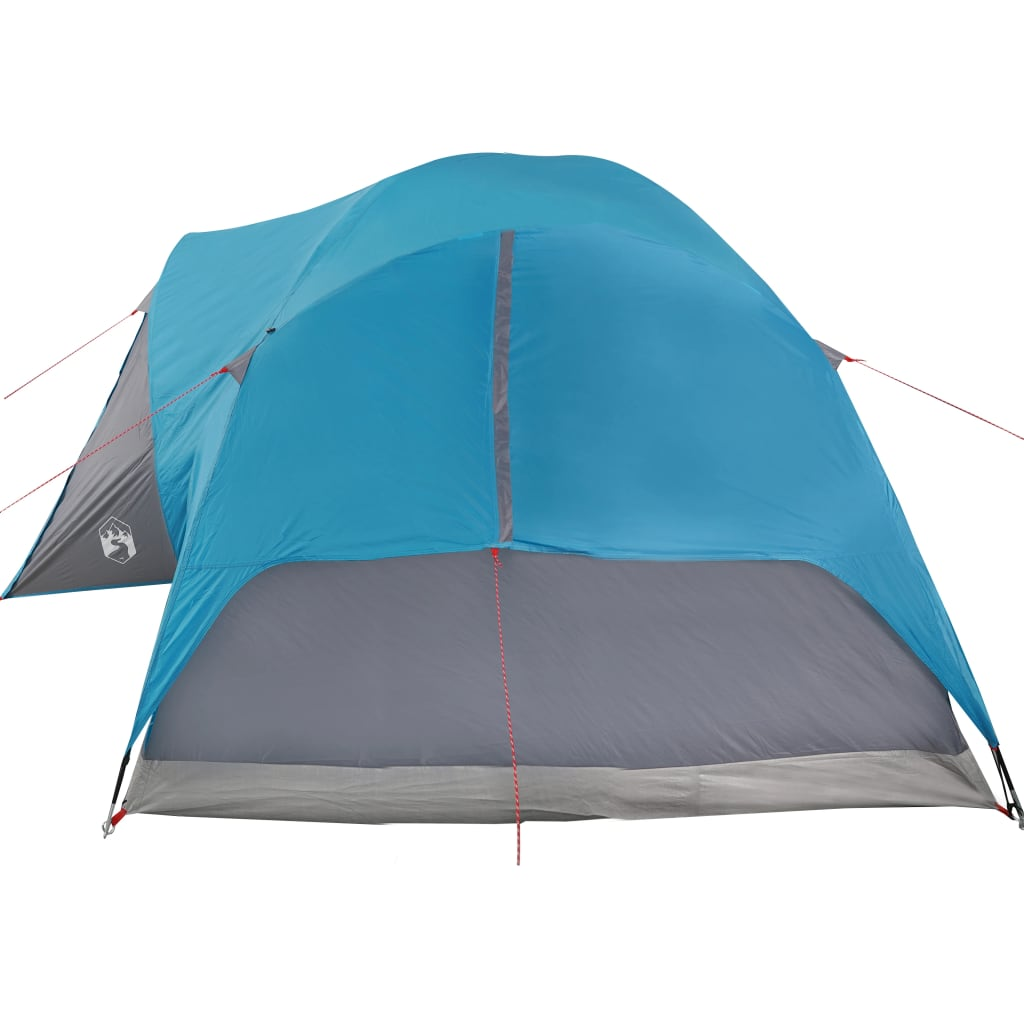 vidaXL Family Tent Crossvent 8-Person Blue Waterproof