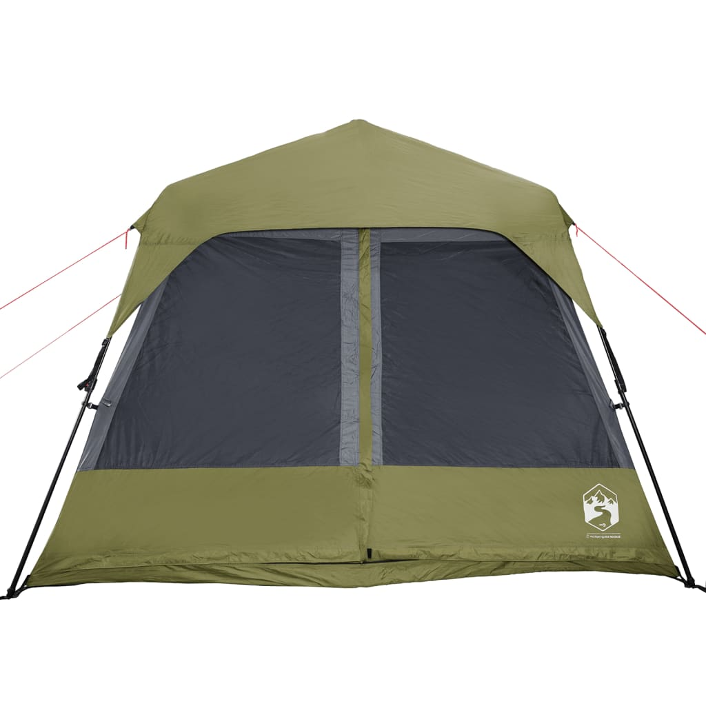 vidaXL Family Tent 9-Person Blue Quick Release Waterproof