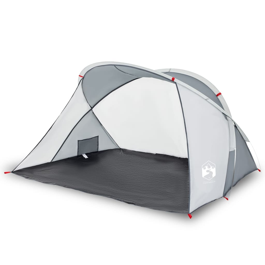 vidaXL Beach Tent Grey Pop-up Waterproof