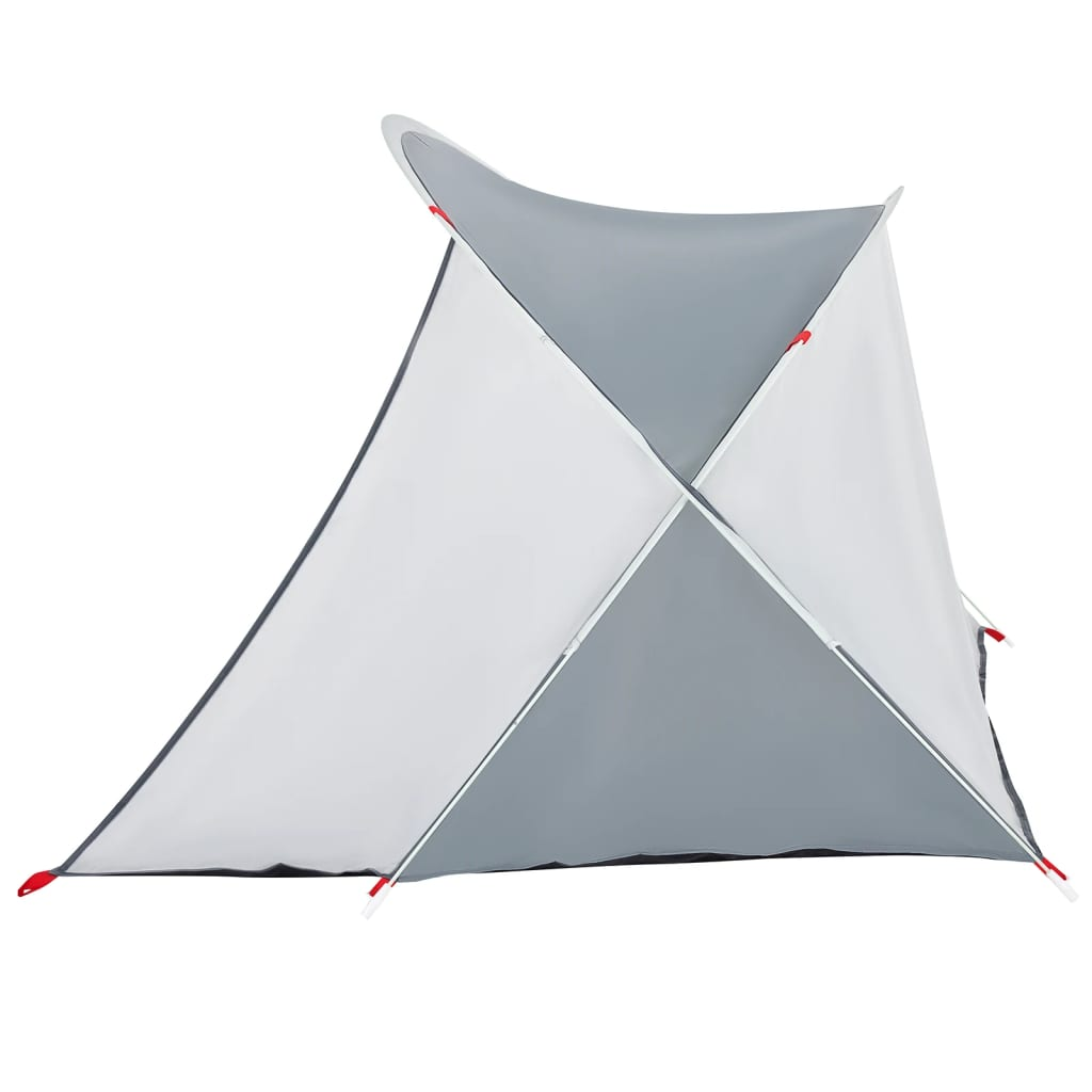 vidaXL Beach Tent Grey Pop-up Waterproof