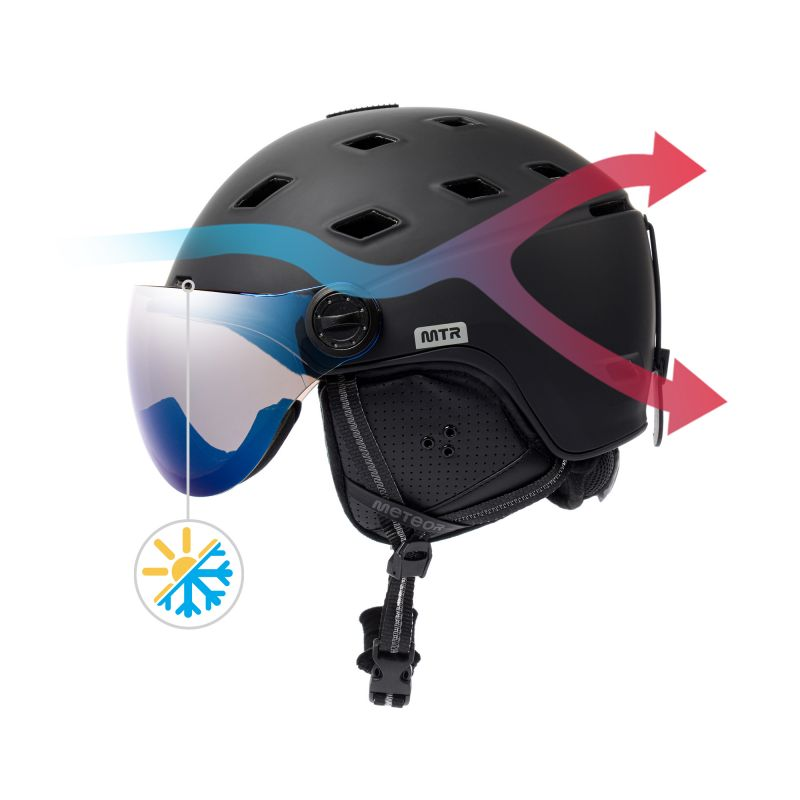 Meteor Glide Ski Helmet L 58-61 cm 17295