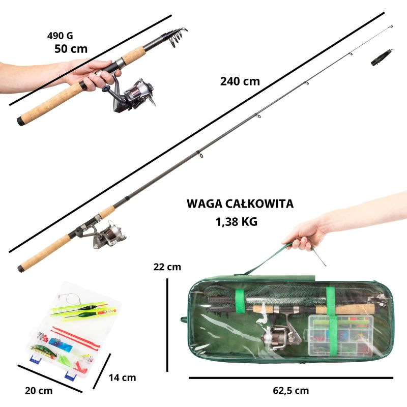 MacGyver Big Fish 41 W 1 Fishing Kit 102279