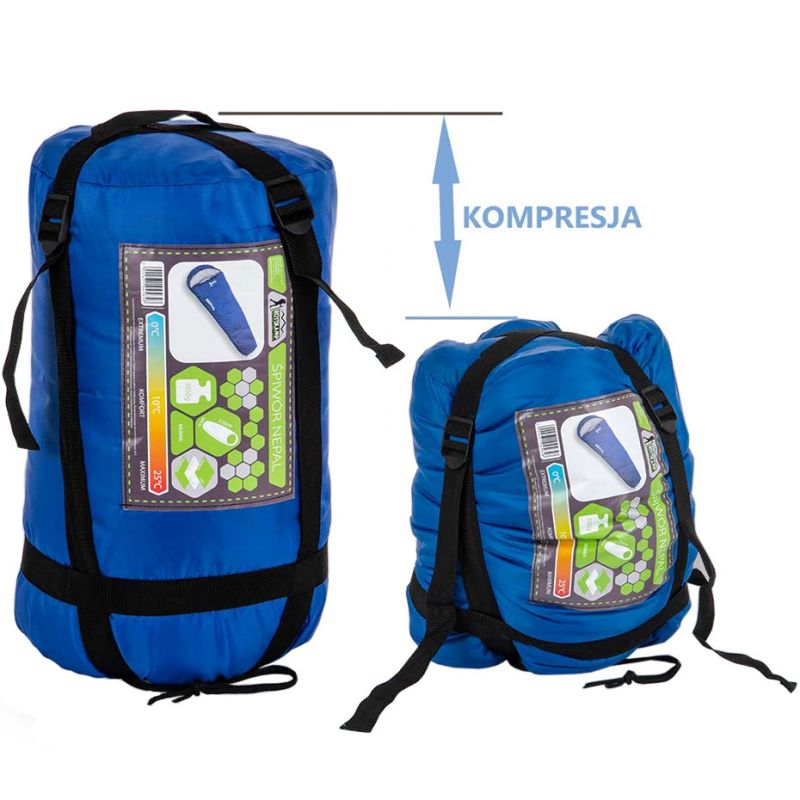 Nepal Royokamp sleeping bag compression 1045658