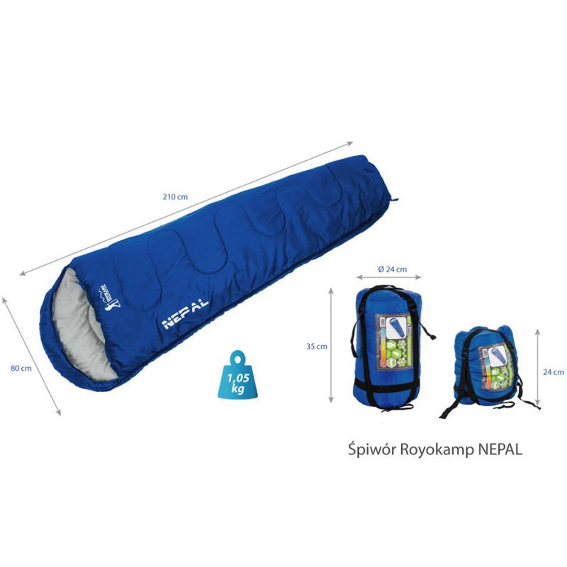 Nepal Royokamp sleeping bag compression 1045658